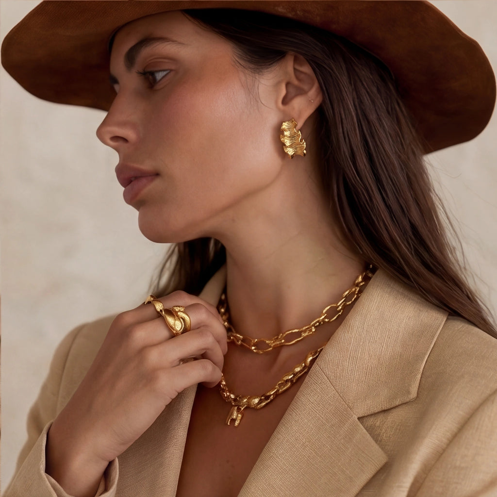 Wave Flow Hoops | AULORIS