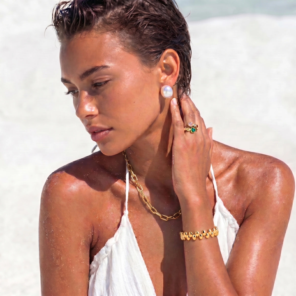 Pebble Orbit Armband | AULORIS