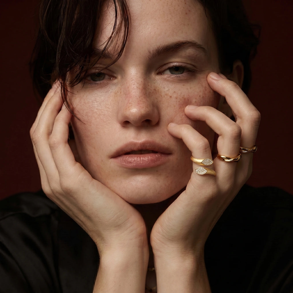 Dual Spark Ring | AULORIS